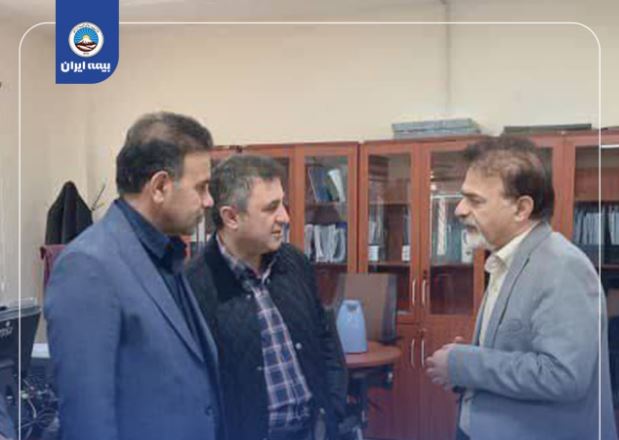 بازدید معاون حقوقی و هماهنگی امور استان‌ها از اداره کل بیمه ایران استان خوزستان