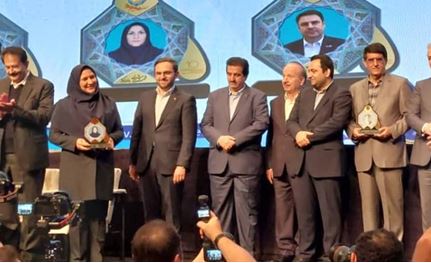 شهرزاد مشیری بانوی برگزیده جشنواره چهره های ماندگار و مدیران موثر سال ۱۴۰۳ شد