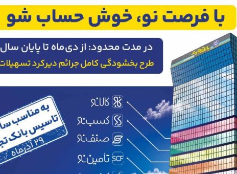 طرح «فرصت نو»، پیشنهاد ویژه بانک تجارت برای تسویه بدهی مشتریان