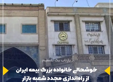 خوشحالی خانواده بزرگ بیمه ایران از راه‌اندازی مجدد شعبه بازار