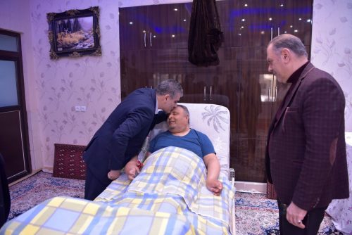 بازدید مدیرعامل بانک قرض‌الحسنه مهر ایران از مرکز توانبخشی جانبازان ثارالله
