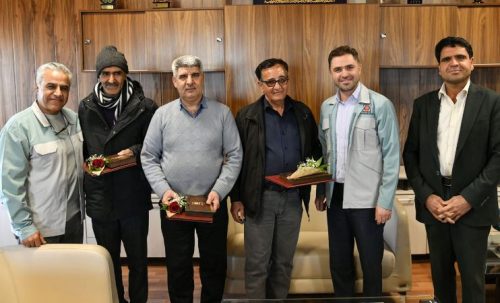 تجلیل از جانبازان شرکت آهن و فولاد ارفع به مناسبت ولادت حضرت ابوالفضل (ع) و روز جانباز