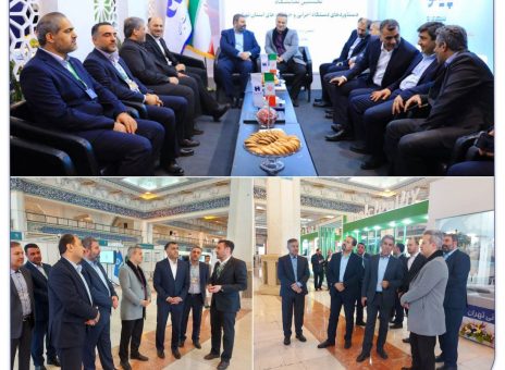 بازدید دکتر بهشتی‌نژاد از غرفه بیمه سرمد در نخستین نمایشگاه دستاوردهای دستگاه‌های اجرایی و حراست‌های استان تهران