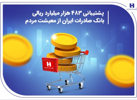 ​پشتیبانی ۴۸۳هزار میلیارد ریالی بانک صادرات ایران از معیشت مردم