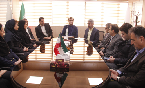 دیدار مدیرعامل با همکاران امور حقوقی و قراردادها