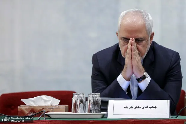 ظریف عزادار شد