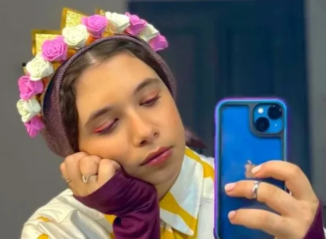 استایل خاص و شیک نفس بازغی در نوروز سوژه شد
