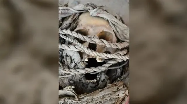 کشف مقبره عظیم دایره‌ای با ۲۴ اسکلت مرد، زن و کودک