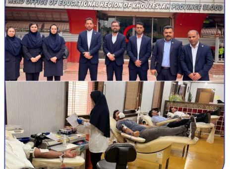 اهداء خون توسط کارکنان برخی شعب بیمه سرمد