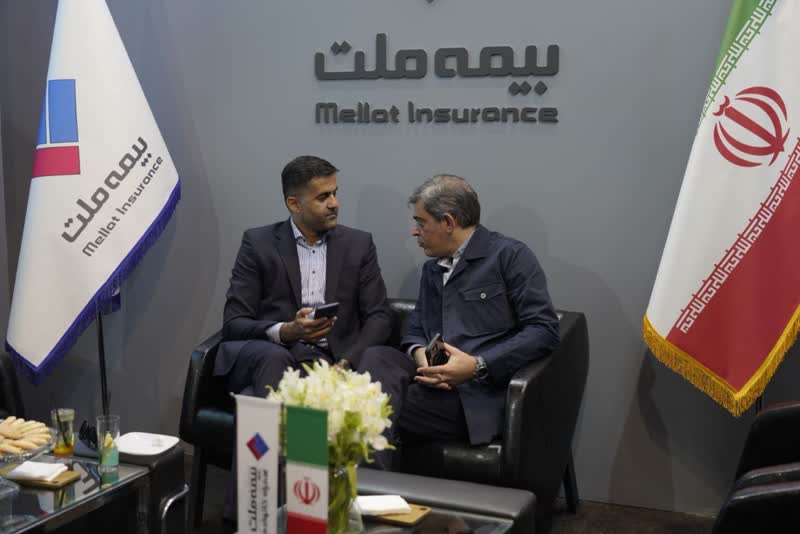 حضور مدیران ارشد بیمه ملت در نخستین روز از بیستمین نمایشگاه بین‌المللی قطعات خودرو