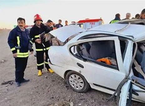 خودرو امام جمعه بوکان دچار حادثه شد