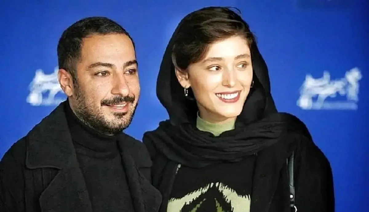 عکس زن و شوهری نوید و فرشته حسینی در یک مراسم