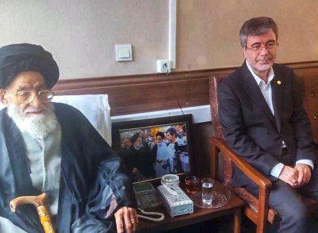 دیدار مدیرعامل بیمه ایران با خانواده شهید آل هاشم