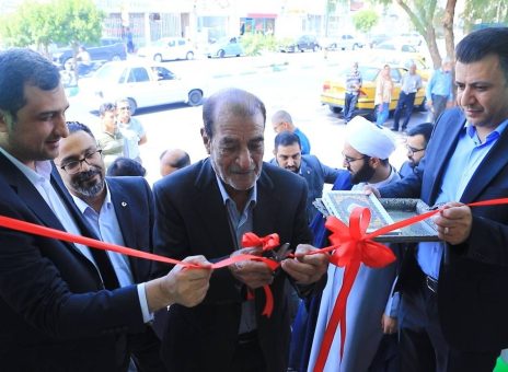 ساختمان جدید شعبه «بم» بانک قرض‌الحسنه مهر ایران افتتاح شد