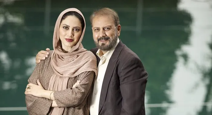 خوش و بشِ صمیمانه بازیگر «به کجا چنین شتابان» و جلیل فرجاد