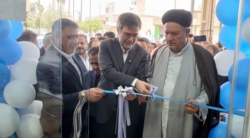 شعبه بیمه ایران در دهدشت افتتاح شد