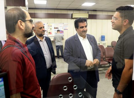 بازدید مدیرعامل بانک رفاه کارگران از شعب این بانک در شهر تهران