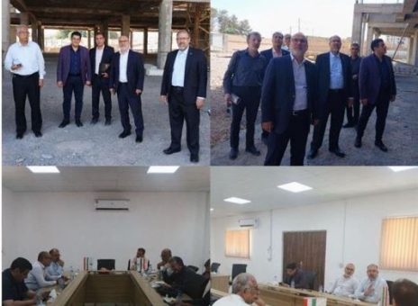 بررسی میدانی پروژه شهرآرا و جلسه مشترک ثمسکن با شهرداری یزد در راستای تسهیل اجرای پروژه