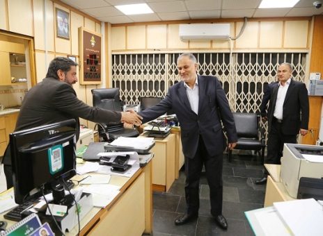بازدید میدانی عضو هیأت مدیره بانک کشاورزی از شعب تهران بزرگ