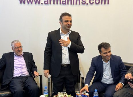 حضور مدیرعامل ،معاونین و مدیران بیمه آرمان در هفدهمین نمایشگاه صنعت مالی تهران