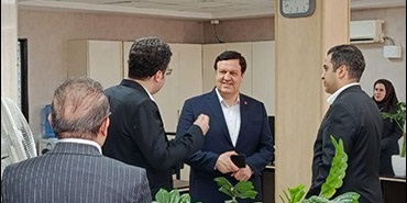 بازدید میدانی مدیرعامل بانک ملت از واحدهای پشتیبان و خدمات رسان و مرکز پاسخگویی به مشتریان