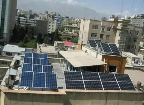 نصب سامانه‌های خورشیدی پشت بامی کلید خورد