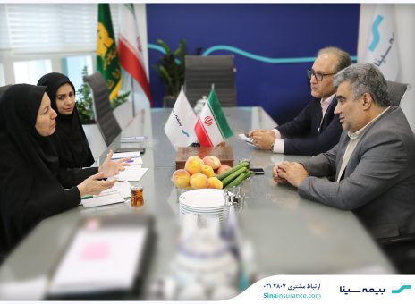 دیدار رئیس پژوهشکده بیمه با سرپرست بیمه سینا