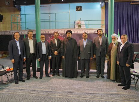 دیدار مدیرعامل بانک ملی ایران با سید حسن خمینی