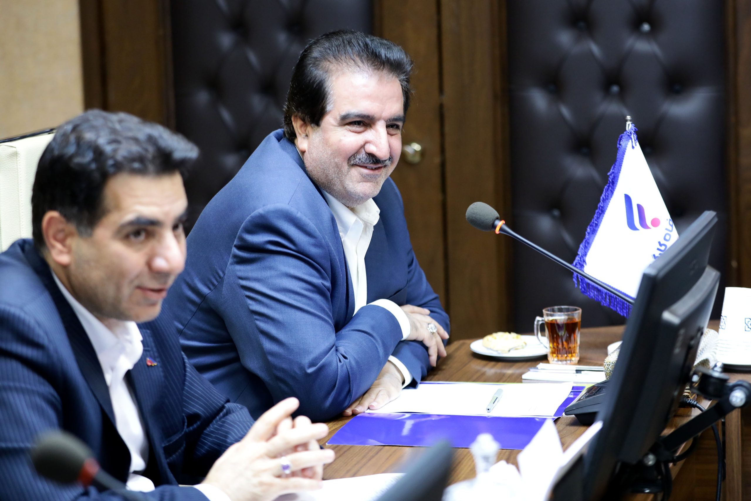 دیدار دکتر للـه گانی با مدیرعامل بیمه سلامت