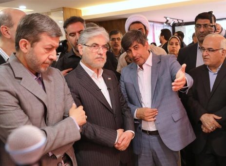 بازدید وزیر علوم از آزمایشگاه صنعت ۴.۰ گروه فولاد مبارکه