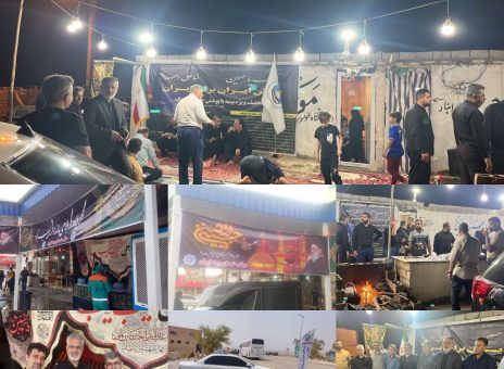 خدمت‌رسانی شبانه‌روزی موکب بیمه ایران در مسیر زائران حسینی