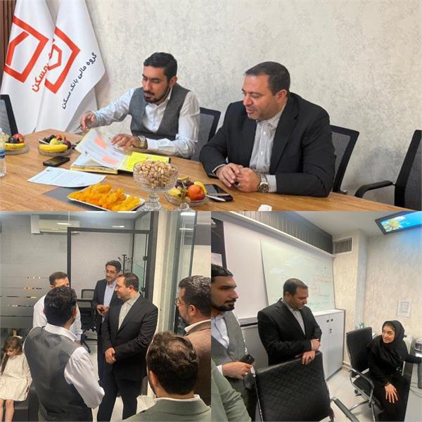 بازدید مدیرعامل ثمسکن از شرکت سرمایه‌گذاری مسکن البرز و بررسی عملکرد چهار ماهه