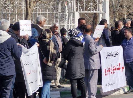 بهرام شریعت مدیران خودرو ام وی ام اعتراض