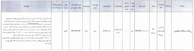 عرضه پیکاپ فوتون بنزینی اتوماتیک ایرانخودرو دیزل در بورس کالا 1 vanet